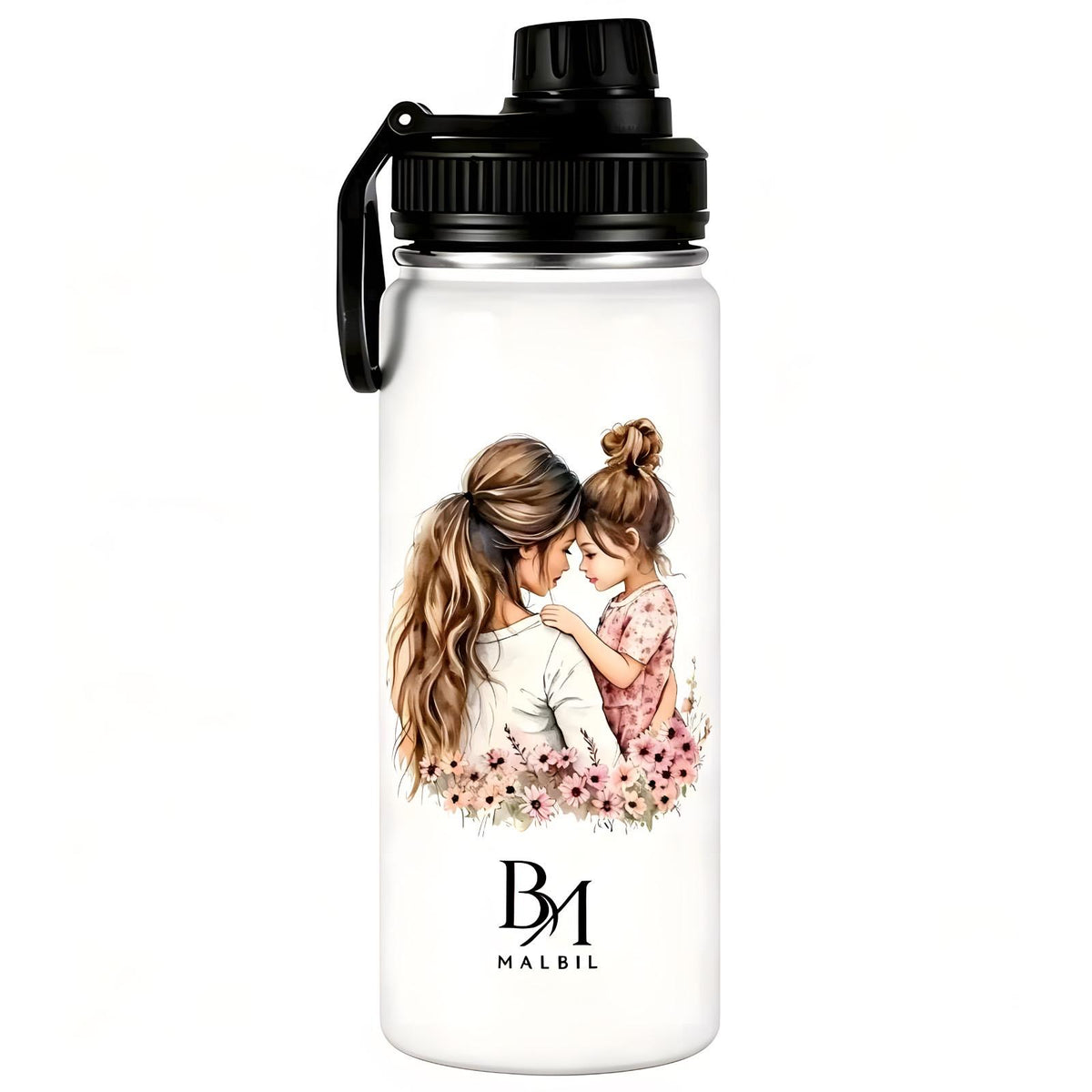 MALBIL 22 oz insulated stainless steel tumbler with magnetic phone holder