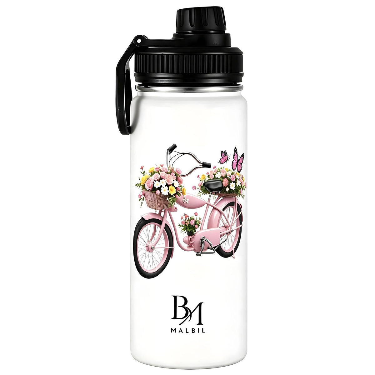 MALBIL 22 oz insulated stainless steel tumbler with magnetic phone holder
